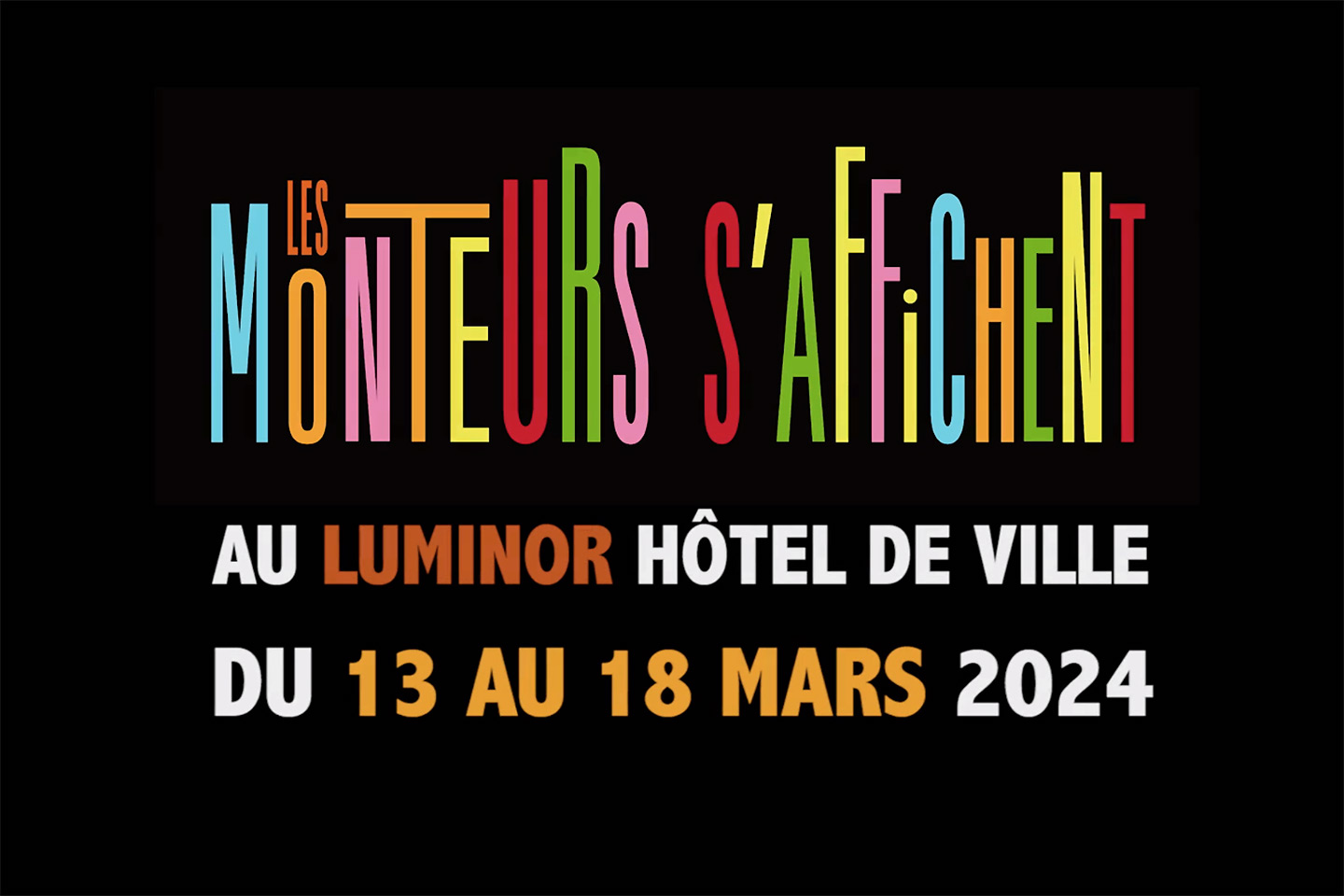 Affiche de l'article : Compte-rendu de festival : Les Monteurs s'affichent